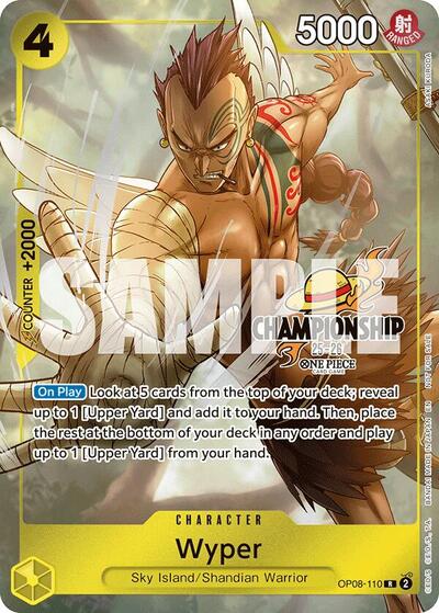 Wyper (CS 25-26 Celebration Pack) #OP08-110 One Piece Promotion Cards