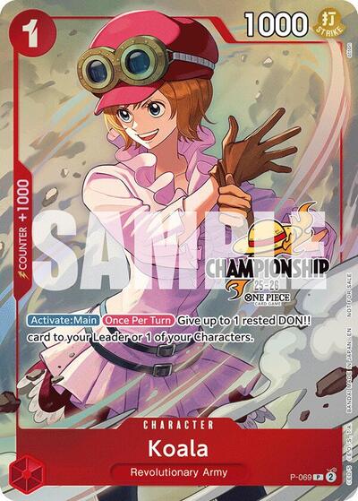 Koala (CS 25-26 Event Pack Finalist Ver.) #P-069 One Piece Promotion Cards
