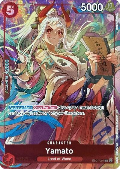 Yamato (Premium Card Collection -Best Selection Vol. 4-) #EB01-007 One Piece Promotion Cards