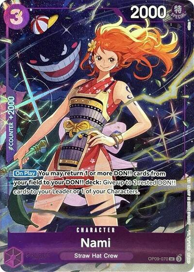 Nami (Premium Card Collection -Best Selection Vol. 4-) #OP09-070 One Piece Promotion Cards