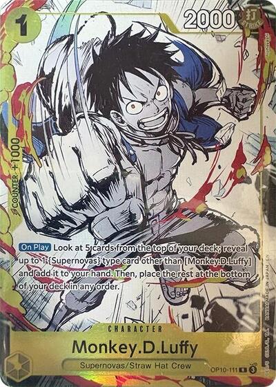 Monkey.D.Luffy (Premium Card Collection -6 assort vol.1-) #OP10-111 One Piece Promotion Cards