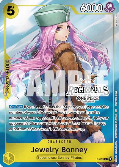 Jewelry Bonney (Online Regional Participation Pack 2025 Vol.2) #P-085 One Piece Promotion Cards