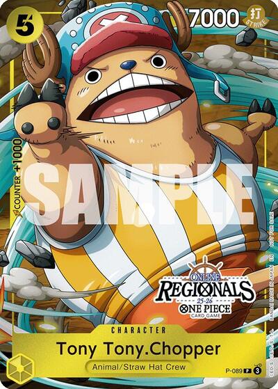 Tony Tony.Chopper (Online Regional Participation Pack 2025 Vol.2) #P-089 One Piece Promotion Cards