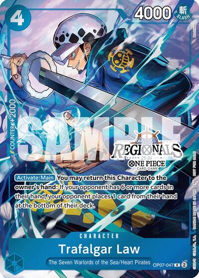 Trafalgar Law (Online Regional Participation Pack 2025 Vol.2) #OP07-047 One Piece Promotion Cards