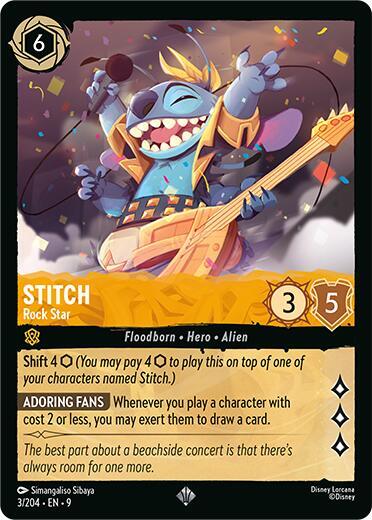 Stitch - Rock Star #3 Fabled