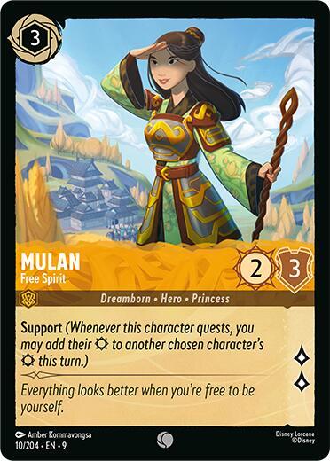 Mulan - Free Spirit #10 Fabled