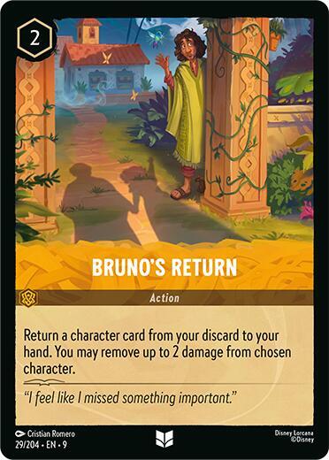 Bruno's Return #29 Fabled