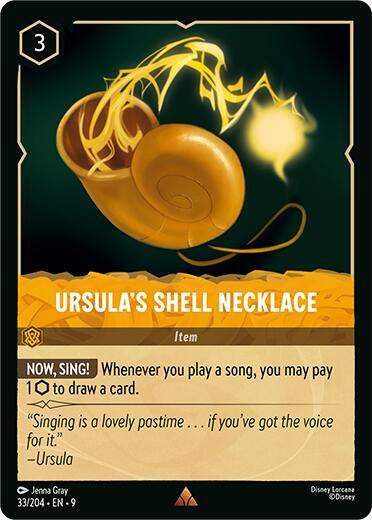 Ursula's Shell Necklace #33 Fabled