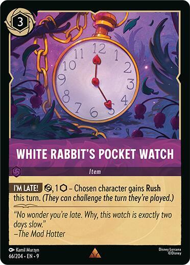 White Rabbit's Pocket Watch #66 Fabled