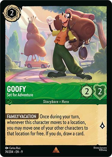 Goofy - Set for Adventure #74 Fabled