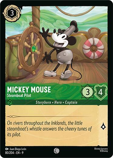 Mickey Mouse - Steamboat Pilot #80 Fabled