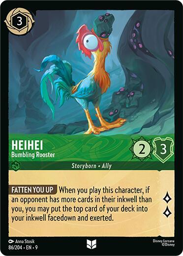 Heihei - Bumbling Rooster #86 Fabled