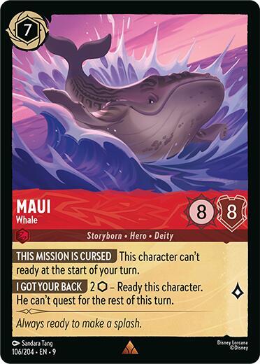 Maui - Whale #106 Fabled