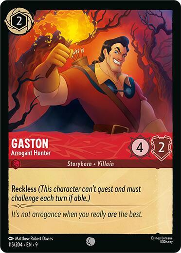 Gaston - Arrogant Hunter #115 Fabled