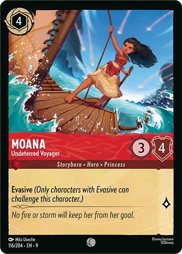 Moana - Undeterred Voyager #116 Fabled