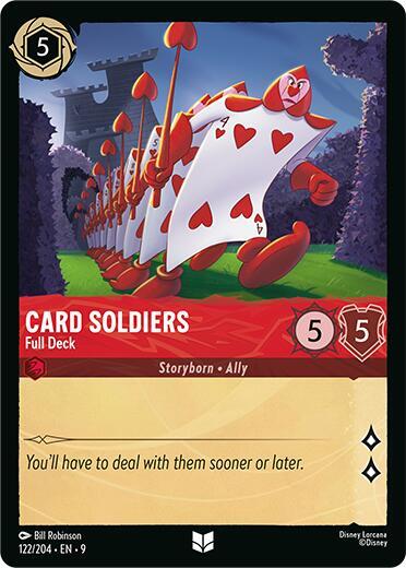 Card Soldiers - Full Deck #122 Fabled