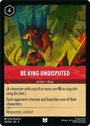 Be King Undisputed #133 Fabled
