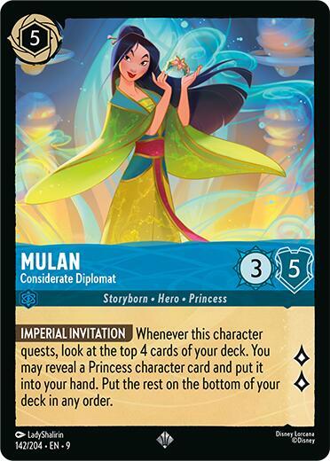 Mulan - Considerate Diplomat #142 Fabled