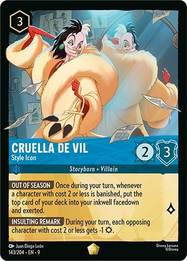 Cruella De Vil - Style Icon #143 Fabled
