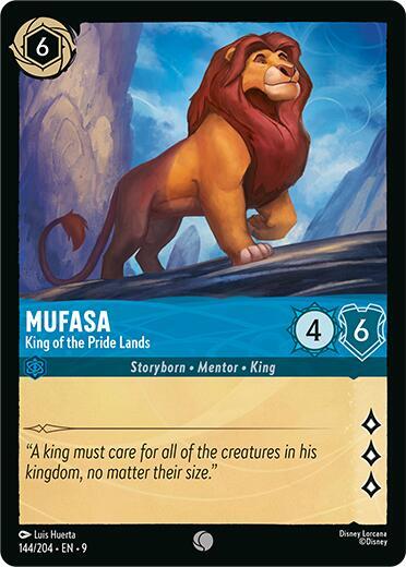 Mufasa - King of the Pride Lands #144 Fabled