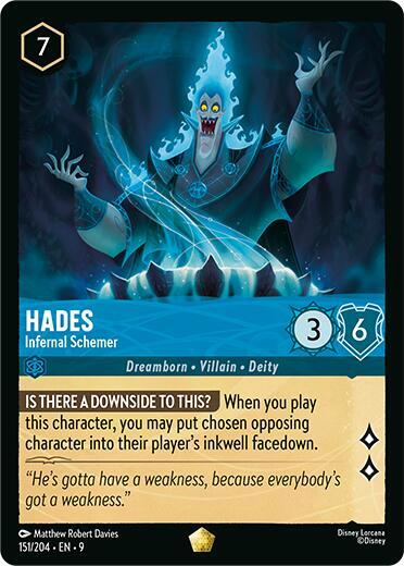 Hades - Infernal Schemer #151 Fabled