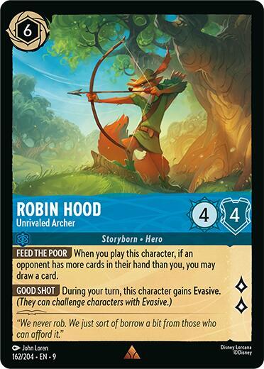 Robin Hood - Unrivaled Archer #162 Fabled