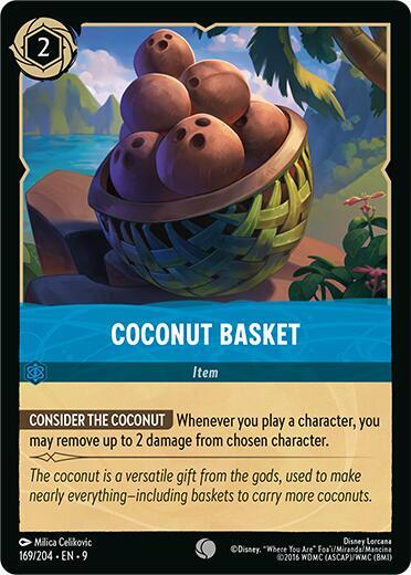 Coconut Basket #169 Fabled