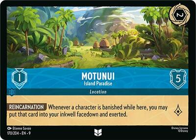 Motunui - Island Paradise #170 Fabled
