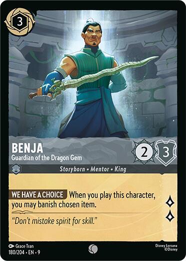 Benja - Guardian of the Dragon Gem #180 Fabled