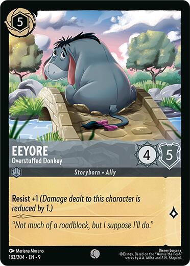 Eeyore - Overstuffed Donkey #183 Fabled