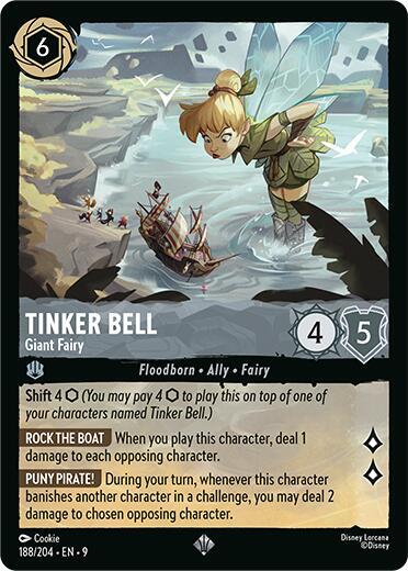 Tinker Bell - Giant Fairy #188 Fabled
