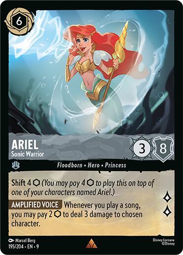 Ariel - Sonic Warrior #195 Fabled