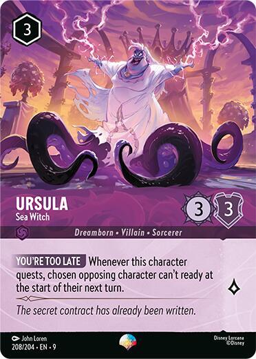 Ursula - Sea Witch (Epic) #208 Fabled