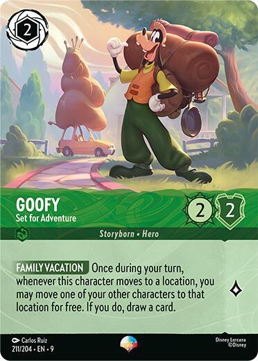 Goofy - Set for Adventure (Epic) #211 Fabled