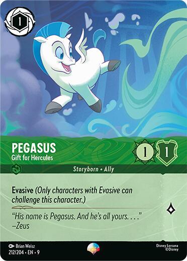 Pegasus - Gift for Hercules (Epic) #212 Fabled