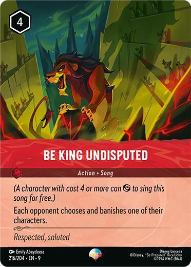 Be King Undisputed (Epic) #216 Fabled