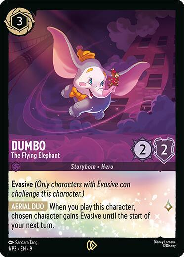 Dumbo - The Flying Elephant #1 Disney Lorcana Promo Cards