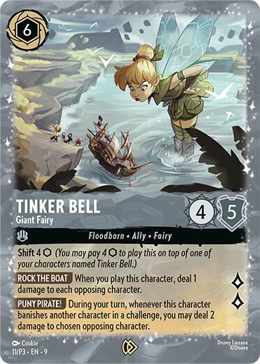 Tinker Bell - Giant Fairy #11 Disney Lorcana Promo Cards
