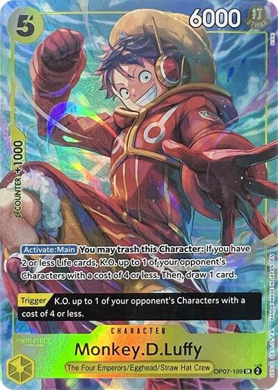 Monkey.D.Luffy (Illustration Box Vol.3) #OP07-109 One Piece Promotion Cards