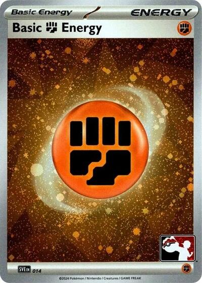 Basic Fighting Energy - 014 #14 Prize Pack Series Cards