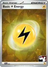 Basic Lightning Energy - 012 #12 Prize Pack Series Cards