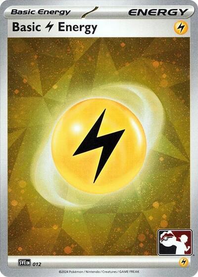 Basic Lightning Energy - 012 #12 Prize Pack Series Cards
