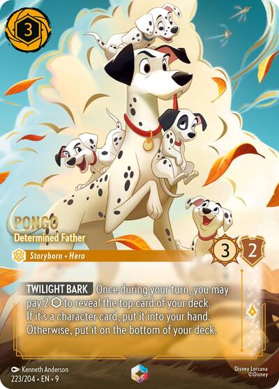 Pongo - Determined Father (Enchanted) #223 Fabled
