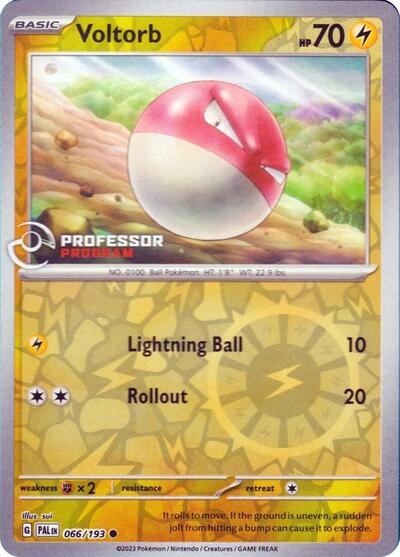 Voltorb #66 Professor Program Promos