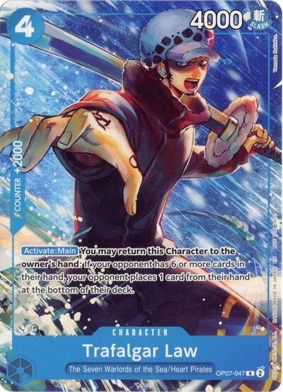 Trafalgar Law (Welcome Pack Vol. 2) #OP07-047 One Piece Promotion Cards