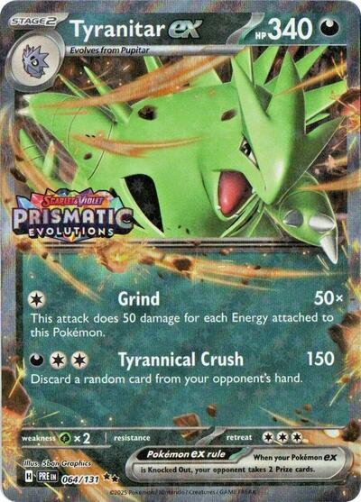 Tyranitar ex #64 Miscellaneous Cards & Products