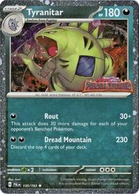 Tyranitar Miscellaneous Cards & Products #135