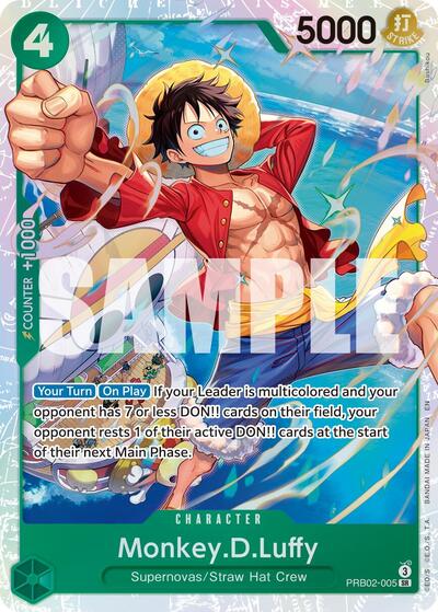 Monkey.D.Luffy #PRB02-005 Premium Booster -The Best- Vol. 2