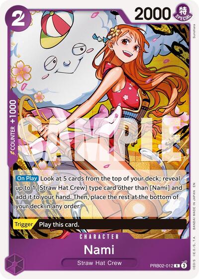 Nami #PRB02-012 Premium Booster -The Best- Vol. 2