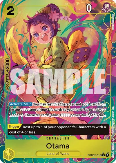 Otama (Alternate Art) #PRB02-016 Premium Booster -The Best- Vol. 2